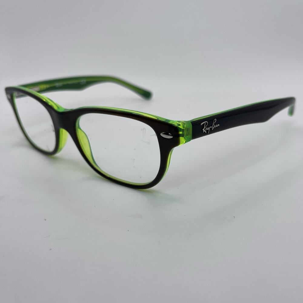 Ray-Ban Eyeglasses Kids Brown Green RB 1555 3665 46/16/125 Youth *Frames Only*